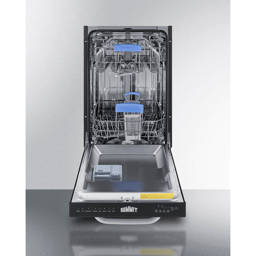 Summit 18" Wide Built-In Dishwasher DW184BADA