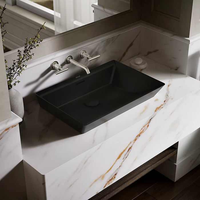 KOHLER Brazn 23" rectangular vessel bathroom sink K-21060