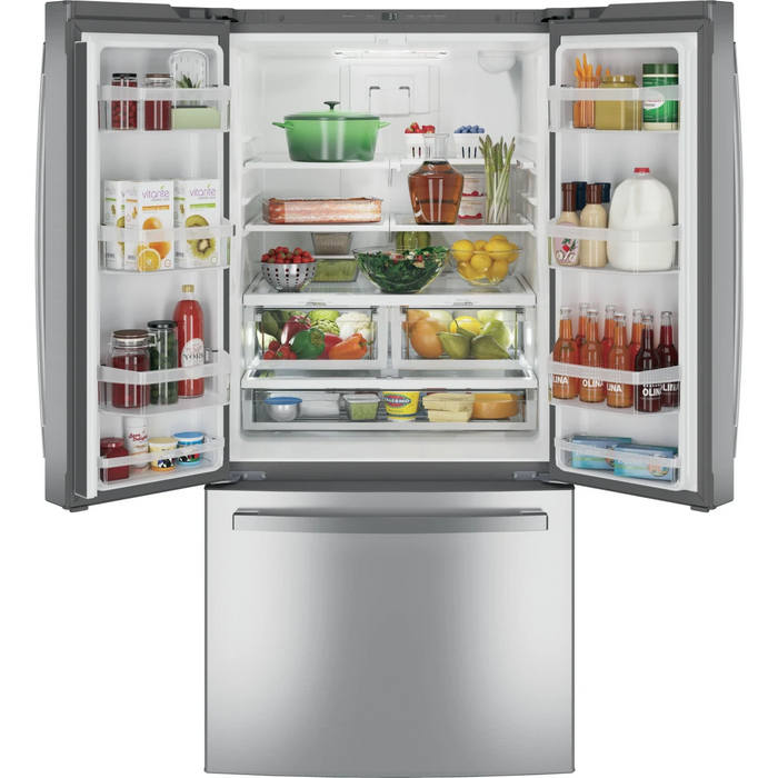 GE 33" French Door Refrigerator, GNE25JYKFS