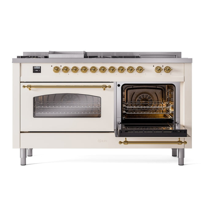 ILVE Nostalgie II 60" Dual Fuel UP60FSNMPAW