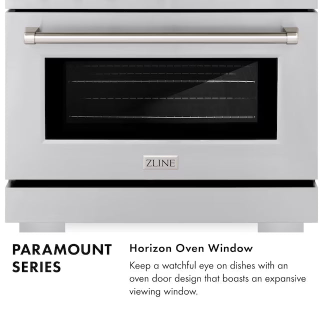 ZLINE 30" Dual Fuel Range SDRBL-30-KST