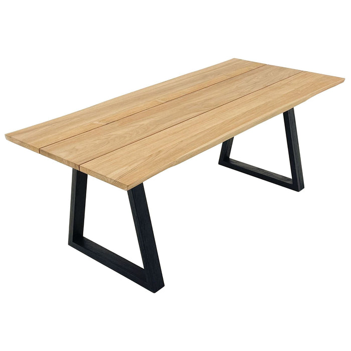 Ubud Natural Teak 4-6 Person Indoor or Outdoor Dining Table - 79"