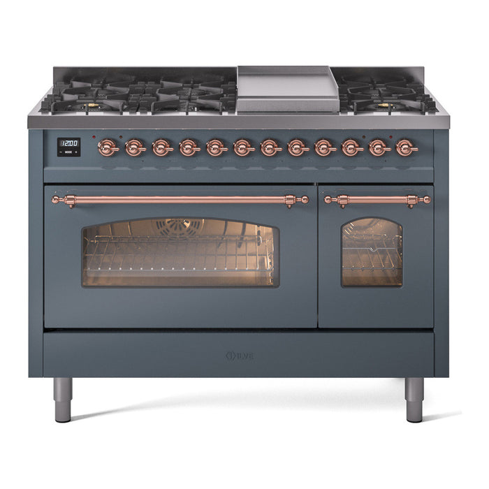 ILVE Nostalgie II 48" Dual Fuel Range, UP48FNMP
