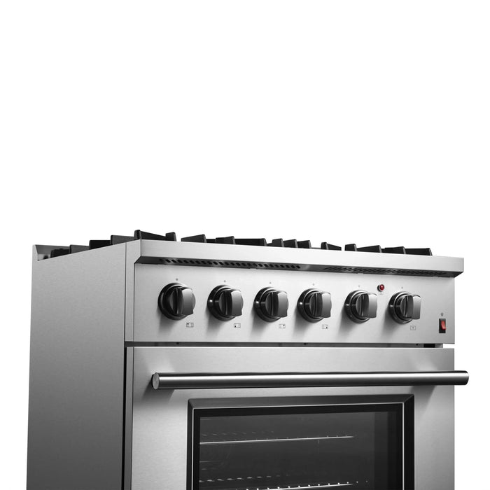 FORNO Marco 30" Dual Fuel Range FFSGS6197-30