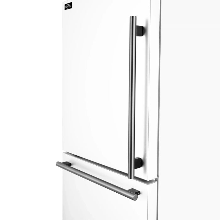 FORNO Espresso Milano 31" Left Swing Refrigerator FFFFD1786-31WHT
