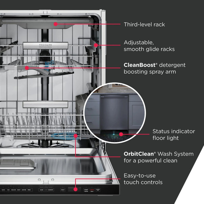Frigidaire 24" Fully Integrated Dishwasher PDSH4816BF