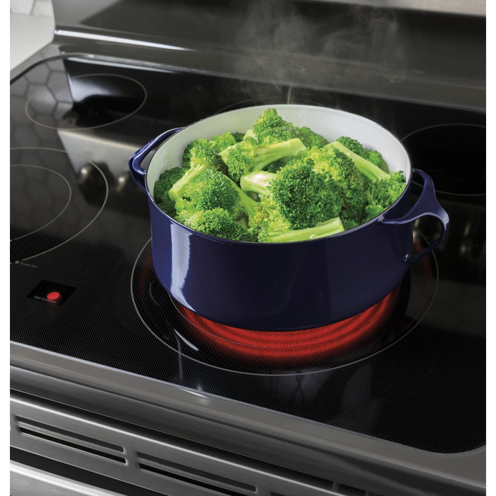 GE 30" Freestanding Double Oven Electric Range, JBS86SPSS