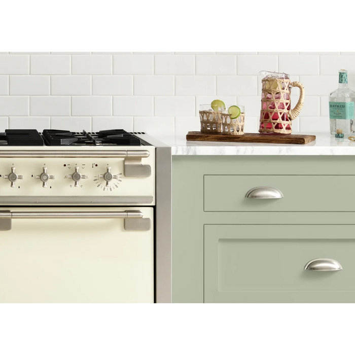 AGA 36" Elise Dual Fuel Range - Cornwall Green AEL361DFABCWG