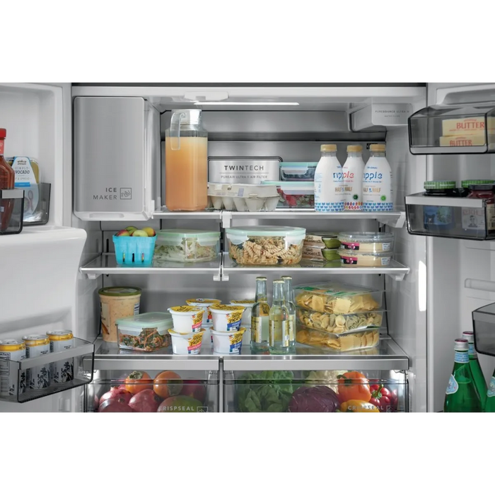 Frigidaire 36" Counter Depth 4 Door French Door Refrigerator PRMC2285AF