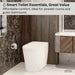 Forno ACQUA Luxurious Smart Toilet CSTS00 - Alternate View