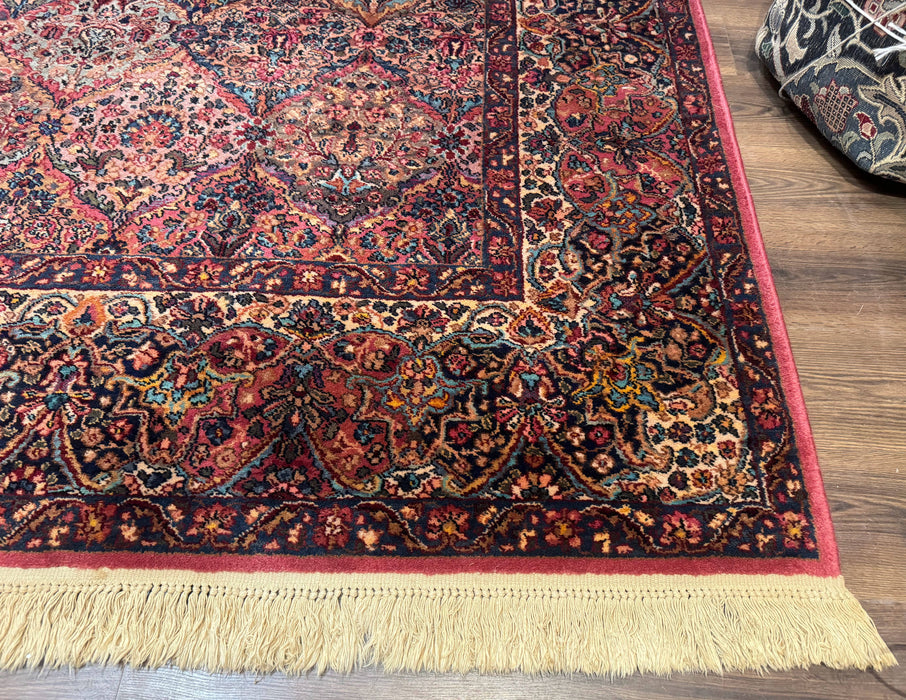 10x18 Karastan Multicolor Panel Kirman Rug #717, Palace Size Wool Discontinued Original 700 Series
