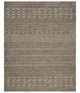 8x10 Hand Tufted Ivory and Bronze Stripes Pattern Rug Multi Size Living Room and Bedroom Rug | TRD6530810S