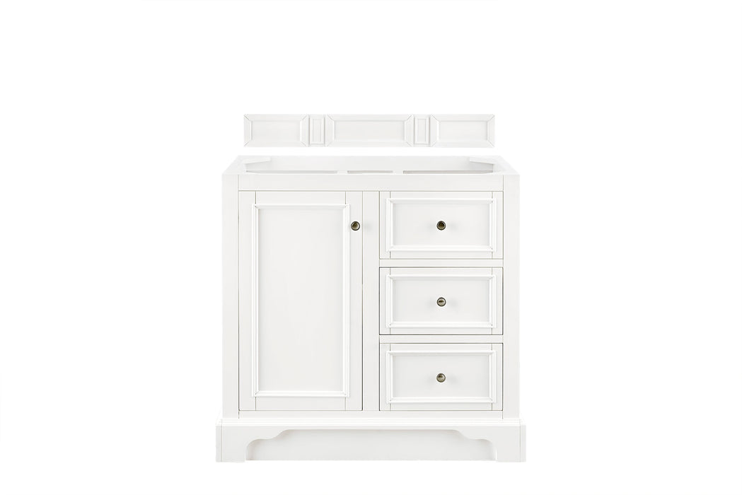 James Martin De Soto 36" Single Bathroom Vanity, Bright White