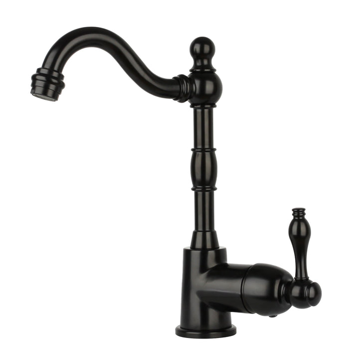 One-Handle Copper Widespread Kitchen Bar Faucet — AK96118P1-C-48