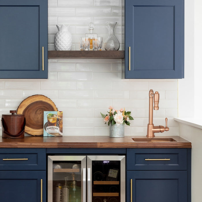 One-Handle Widespread Kitchen Bar/Prep Faucet - AK96118P2-C