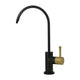 One-Handle Matte Black & Brushed Gold Drinking Water Filter Faucet Water Purifier Faucet — AK97703BLBG