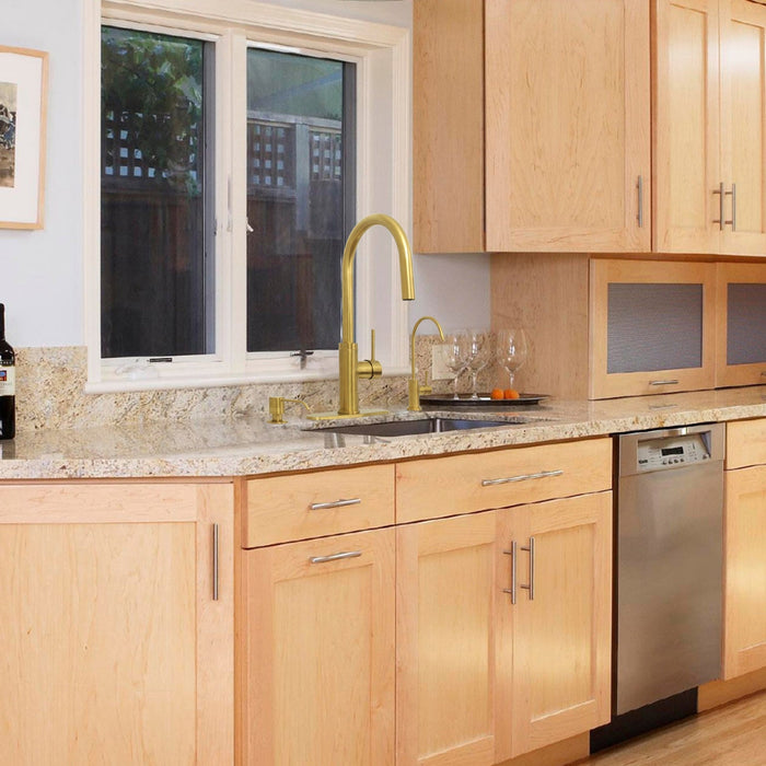 One-Handle Brushed Gold Drinking Water Filter Faucet Water Purifier Faucet - AK97703-BTG