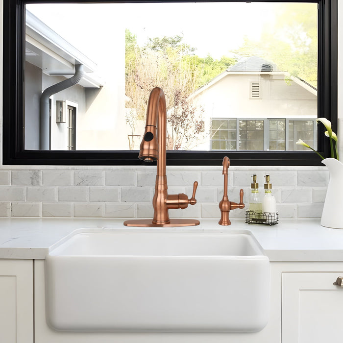 One-Handle Copper Drinking Water Filter Faucet Water Purifier Faucet - AK97718-C