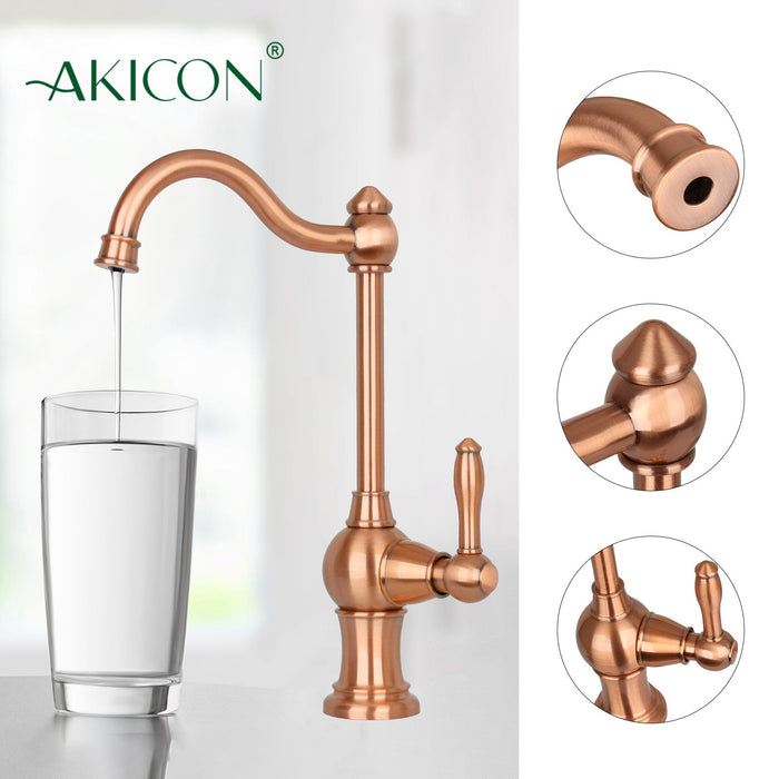 One-Handle Copper Drinking Water Filter Faucet Water Purifier Faucet - AK97718-C