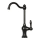 One-Handle Matte Black Drinking Water Filter Faucet Water Purifier Faucet — AK97718-MB