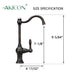 One-Handle Oil Rubbed Bronze Drinking Water Filter Faucet Water Purifier Faucet - Additional View