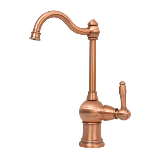 One-Handle Copper Drinking Water Filter Faucet for Instant Hot Water Tank Dispenser & Filtration System - Additional View