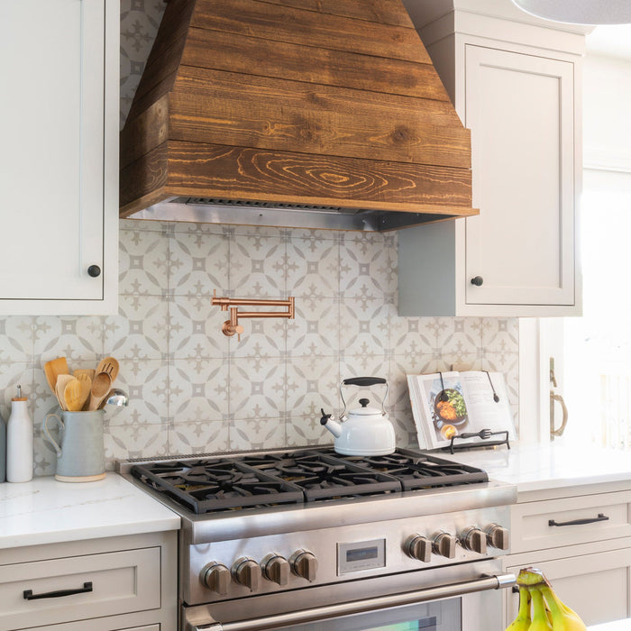 Copper Pot Filler Kitchen Faucet Wall-Mounted — AK98266-C-48