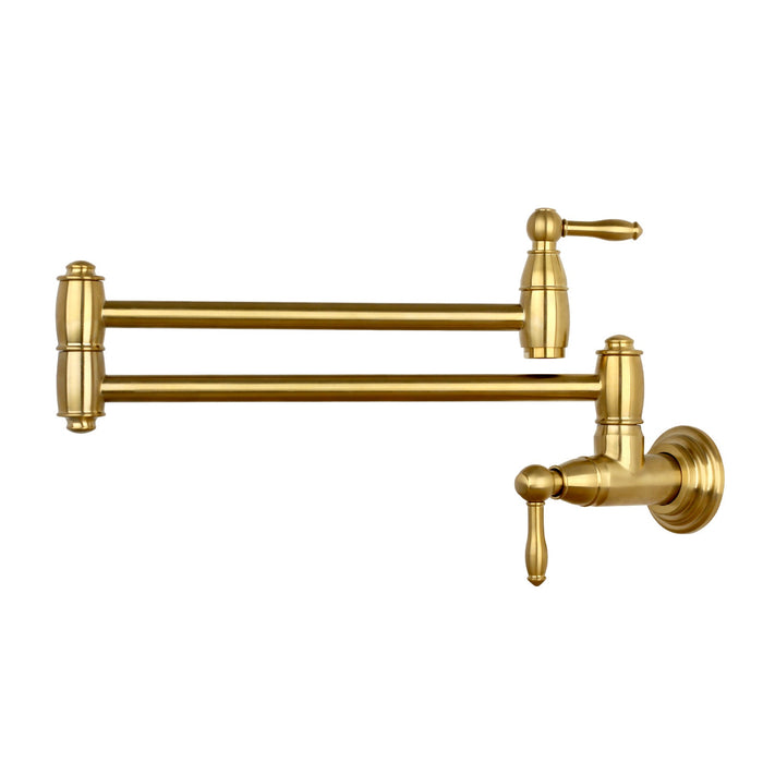 Copper Pot Filler Kitchen Faucet Wall-Mounted — AK98288-C-48
