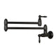 Matte Black Pot Filler Kitchen Faucet Wall-Mounted - AK98288-MB