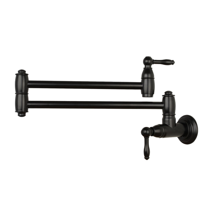 Copper Pot Filler Kitchen Faucet Wall-Mounted — AK98288-C-48