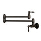 Oil Rubbed Bronze Pot Filler Kitchen Faucet Wall-Mounted - AK98288-ORB