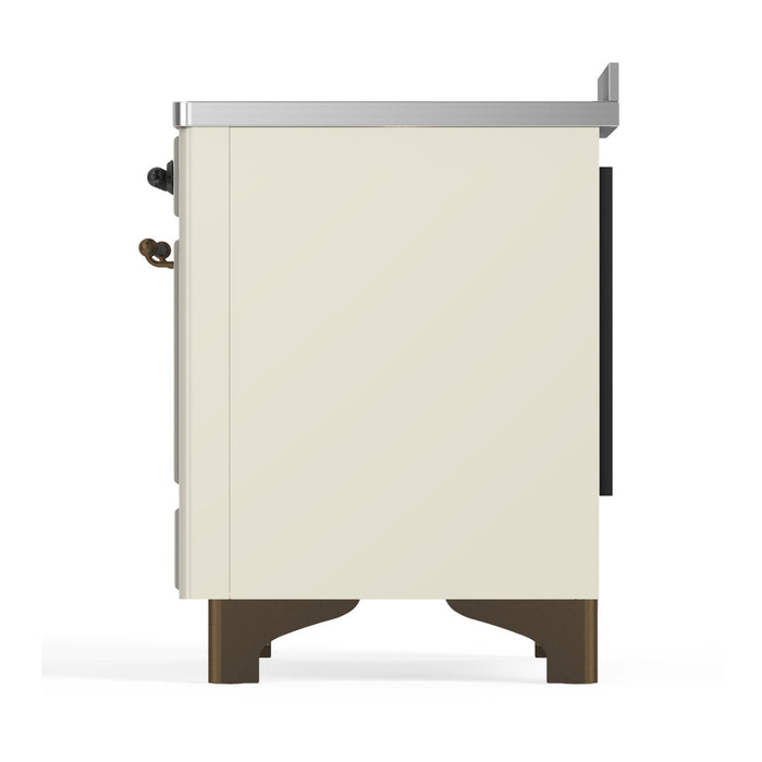 ILVE 48"Majestic III Induction Range, UMIB48QNR3 — UMIB48QNR3AWB