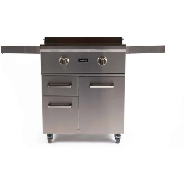 CAYOTE 30" Built-In Flat Top Gas Grill, C1FTG30LP
