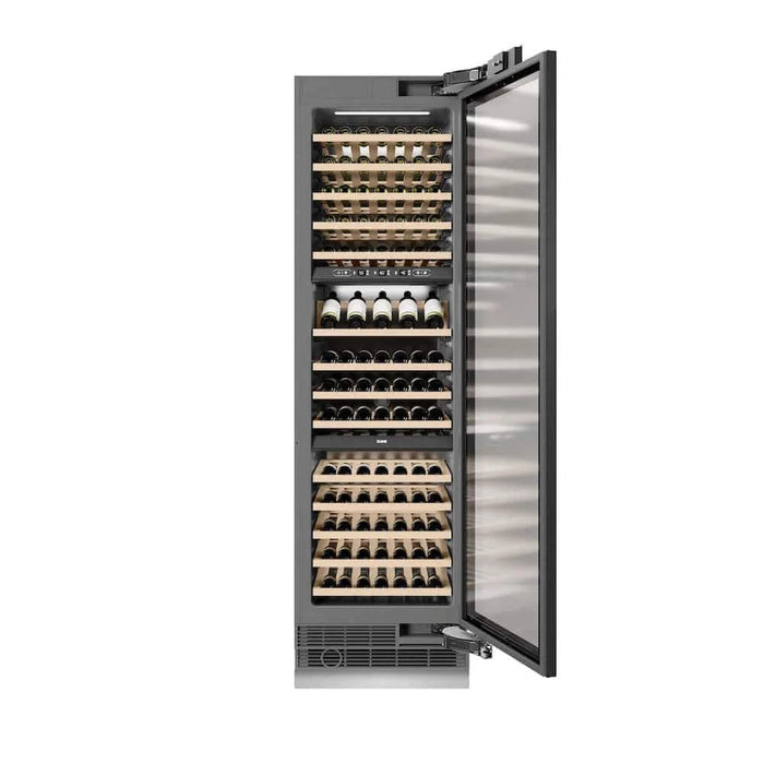ZLINE 24" Triple Zone 100 Bottle Panel Ready Column Wine Cooler Champagne Bronze RBCWVZ-24-CB
