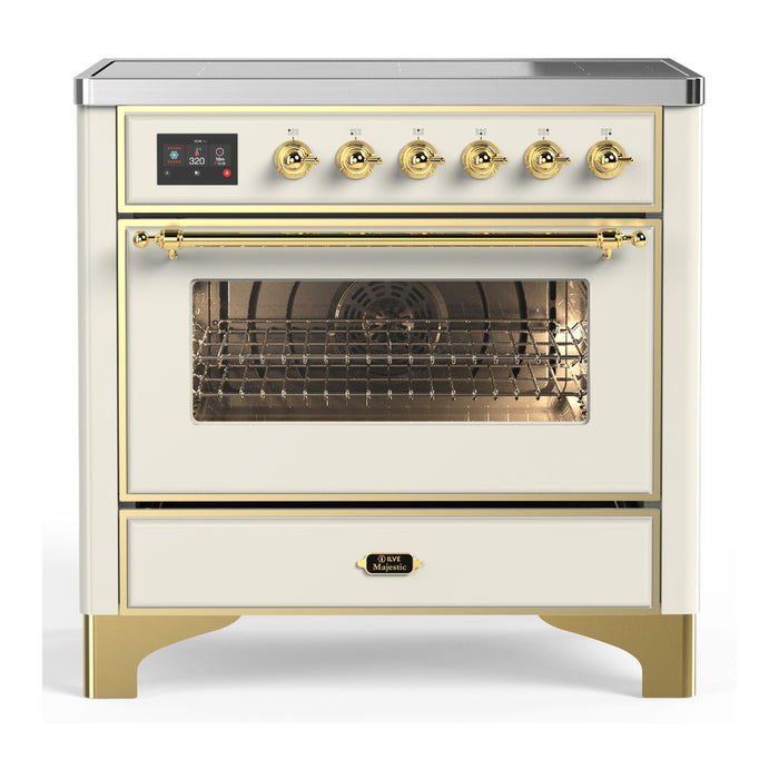 ILVE 36"Majestic III Induction Range, UMIB36NR3 — UMIB36NR3AWB