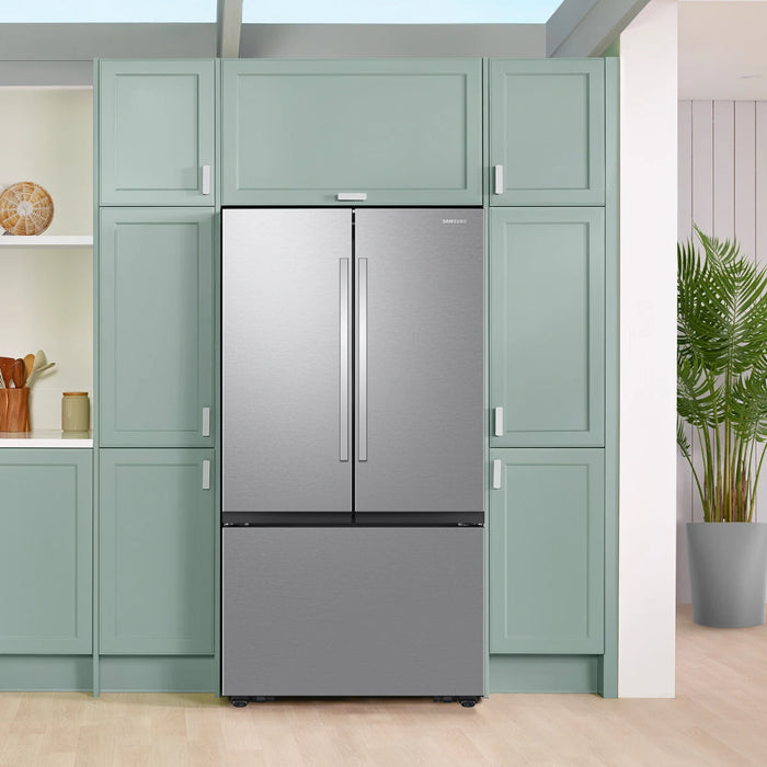 SAMSUNG 36" Freestanding 3-Door French Door Refrigerator, RF32CG5D00SR