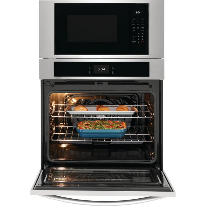 Frigidaire 30" Combination Electric Wall Oven and Microwave FCWM3027AS