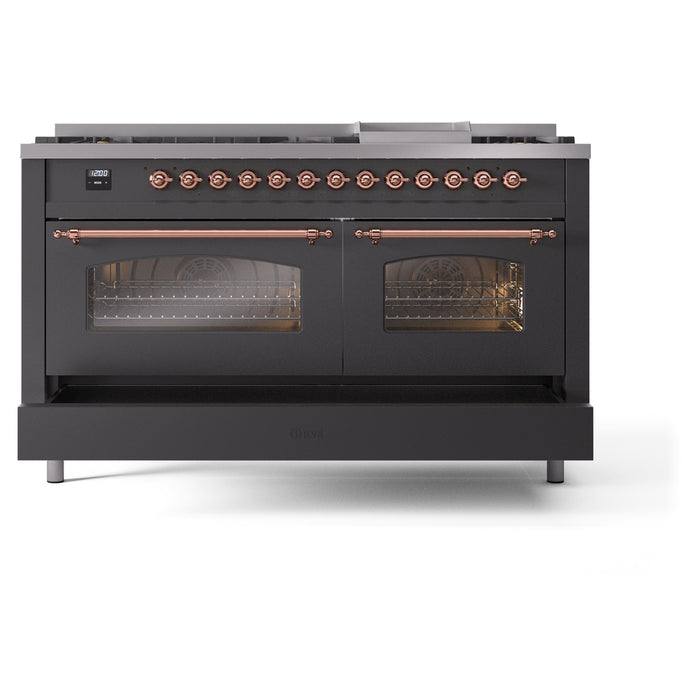 ILVE Nostalgie II 60" Dual Fuel Range UP60FNMPMGP