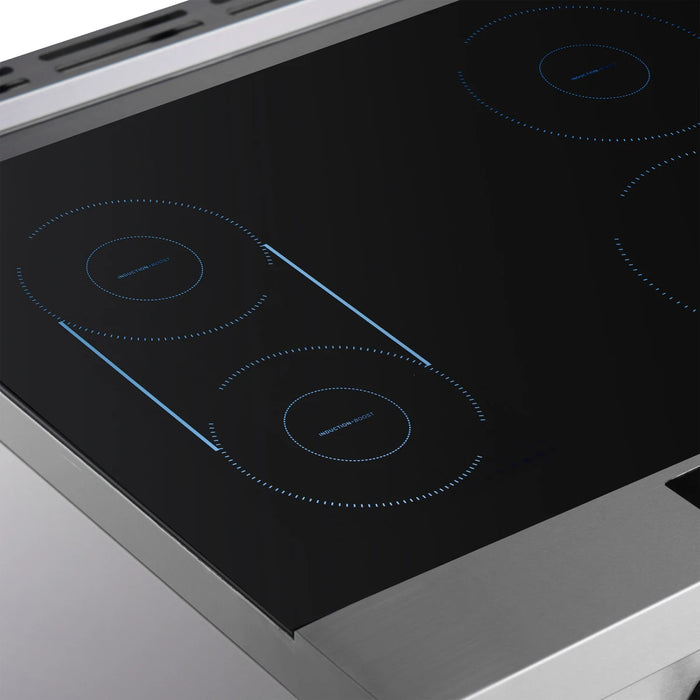 Kucht 30" Freestanding Induction Range  KIN30-SS