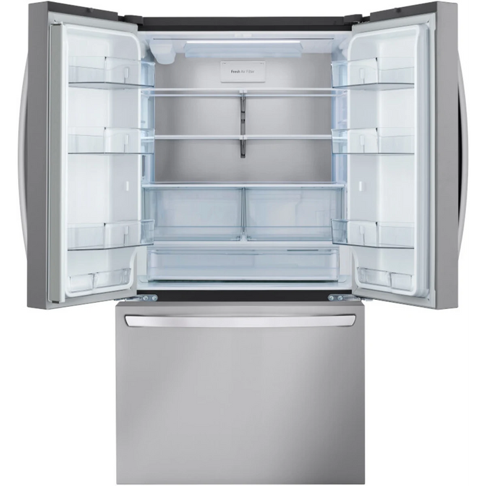 LG 36" Smart Freestanding Counter-Depth MAX™ French Door Refrigerator, LRFLC2706S