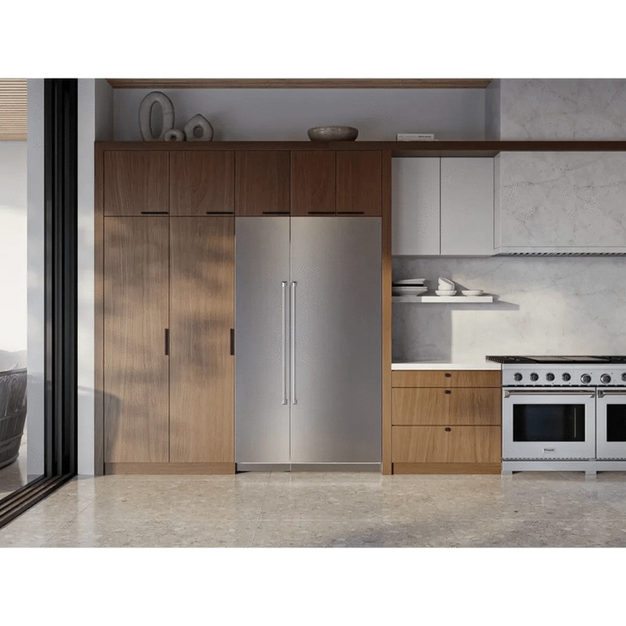 THOR Kitchen X-Series 18" Panel Ready Built-In Freezer XRF18CFZ-SS