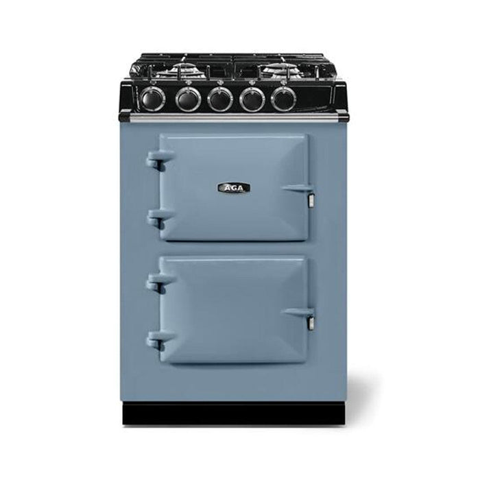 AGA Classic 24" City Dual Fuel Range - Dove ATC2DFDVE