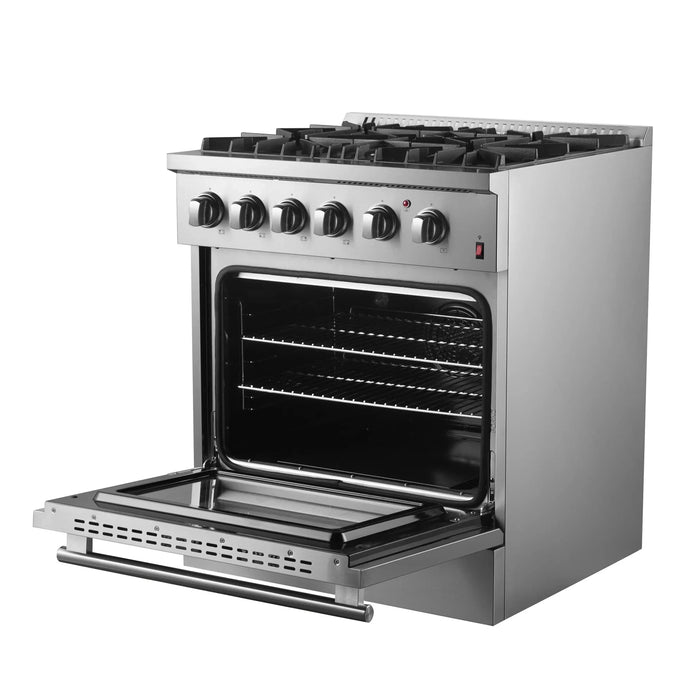 FORNO Marco 30" Dual Fuel Range FFSGS6197-30