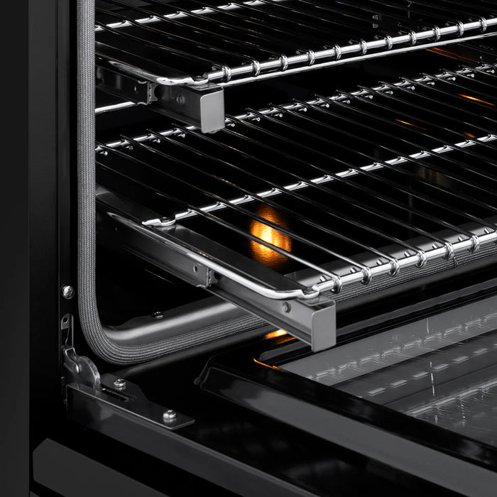 ZLINE 36" Paramount Induction Range, Cooktop, Electric Convection Oven, Accents, Helix Handle and knobs SINRBZ-36 (Copy)