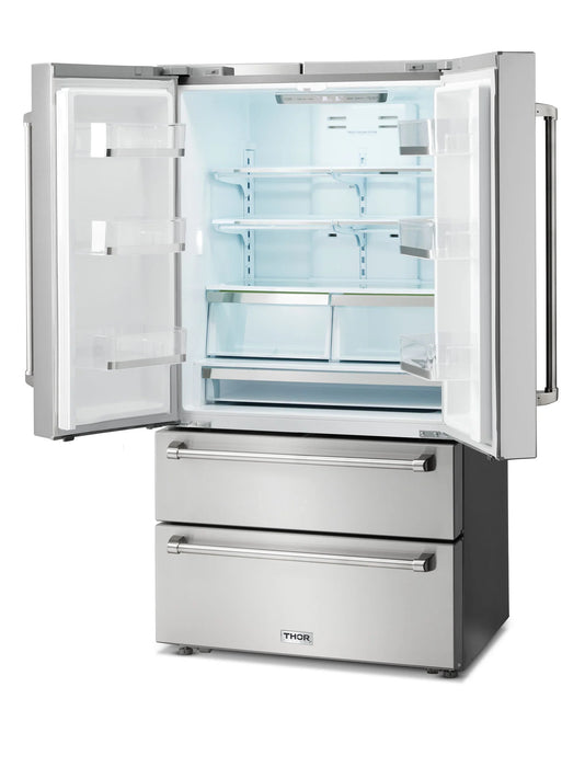 THOR Kitchen Professional 36" Counter Depth Refrigerator - Control Panel View