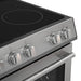 Forno 2-Piece White Kitchen Bundle - 30" Electric Range, 36" Bottom Freezer Refrigerator - Installation View