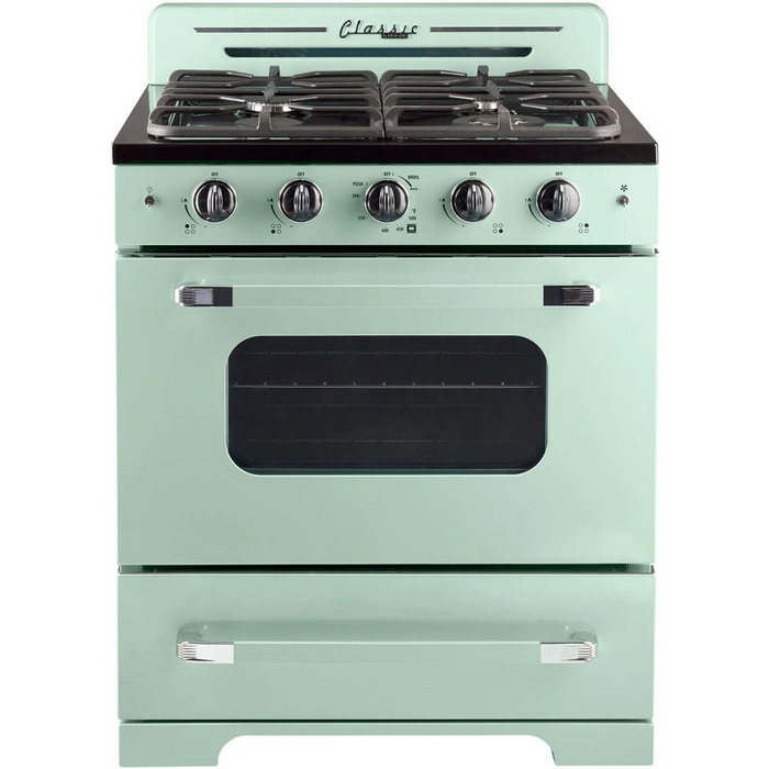 UNIQUE 30" Freestanding Gas Range, UGP-30CR B
