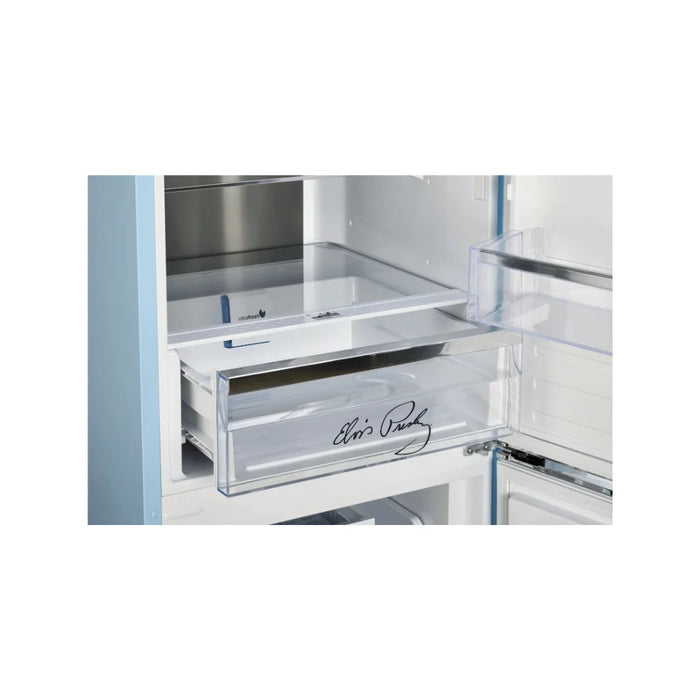 UNIQUE 24" Elvis Classic Retro Bottom Mount Refrigerator, UGP-340L E AC