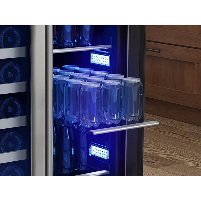 Zephyr 24" Built-In Dual Zone Wine & Beverage Cooler, PRWB24C32CG