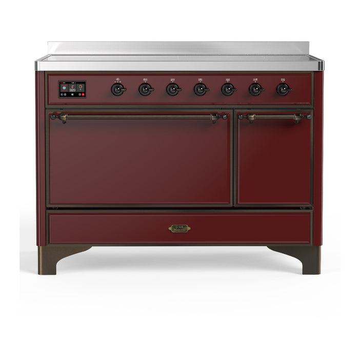 ILVE 48"Majestic III Induction Range, UMIB48QNR3 — UMIB48QNR3AWB